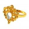 22ct Real Gold Asian/Indian/Pakistani Style Kundan Ring